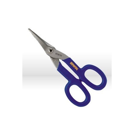 Irwin Straight Cut Snips, 7in. TINNER SNIP, CUT STRAIGHT & TIGHT CURVES 23007